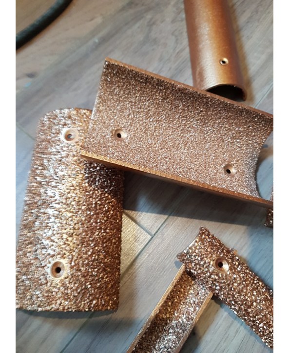 Carbide Cintride half round file with internal or external coating - Without handle Carbide Cintride half round file with internal or external coating - Without handle